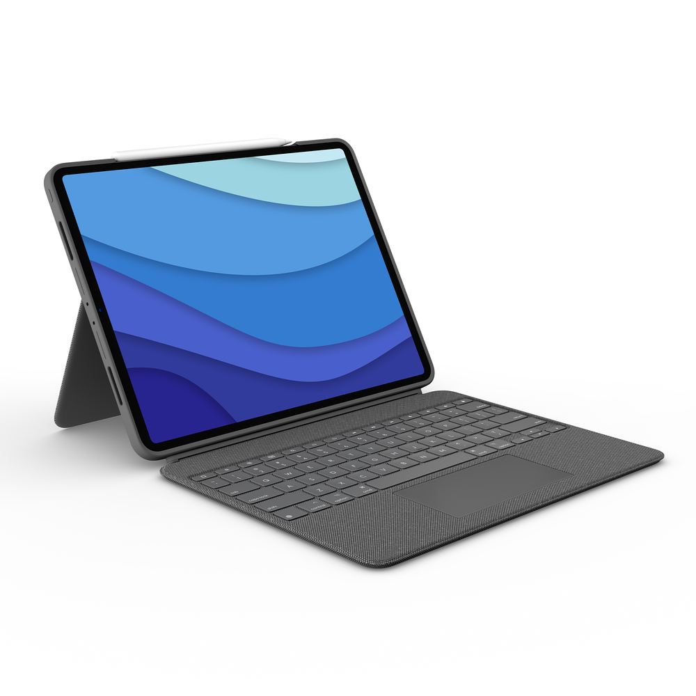 Logitech COMBO TOUCH iPad PRO12.9IN 5.G/OXFORD kuprinė – PAN