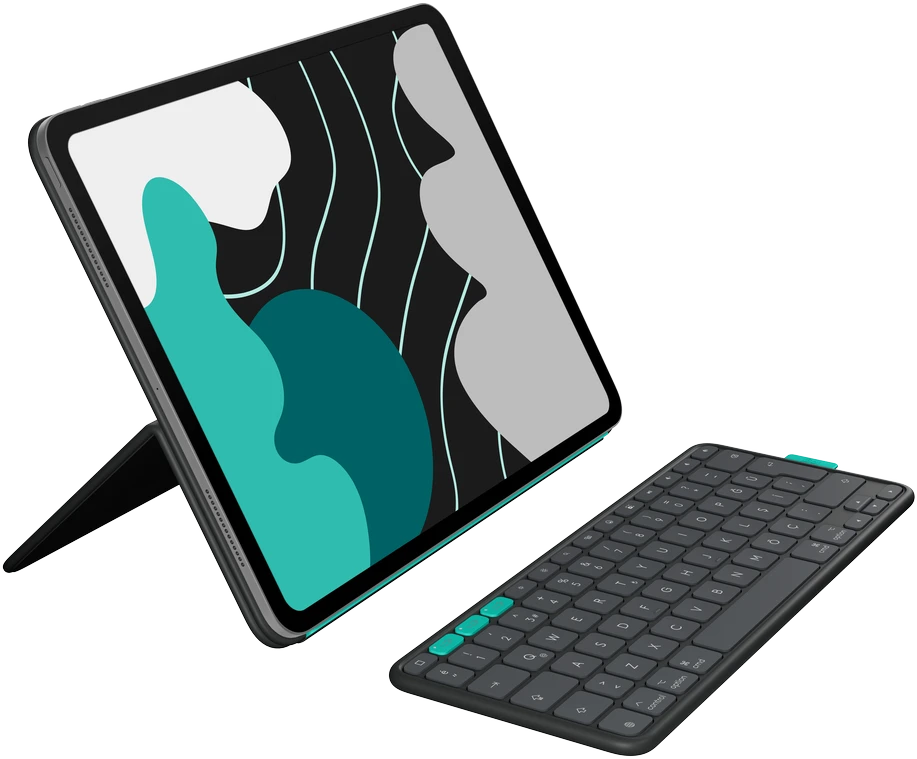 „Logitech“ – atverčiamas dėklas, skirtas „iPad Pro“ ir „Air 13“ – grafito spalvos – Šiaurės šalių