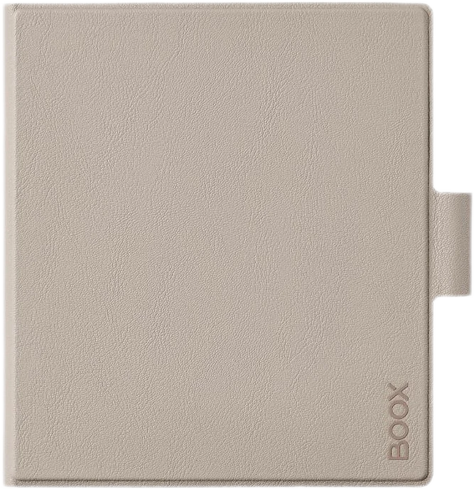Magnetinis dėklas Onyx Boox Go Color 7 / Boox Go 7 / Boox Go Color 7 (Gen II) / Boox Page su rašiklio laikikliu rusvai gelsvas