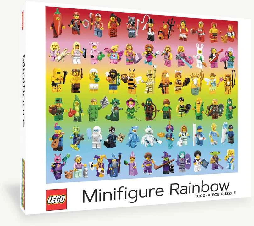 Dėlionė LEGO Minifigūrėlė Vaivorykštė (1000 dalių) 64382
