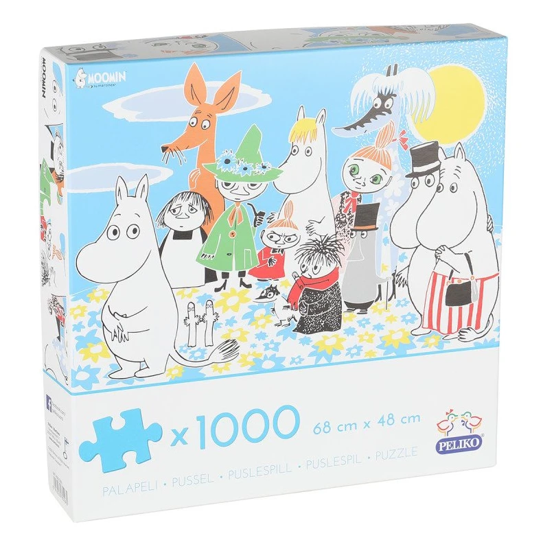 Peliko dėlionė 1000 vnt. - Muminukai