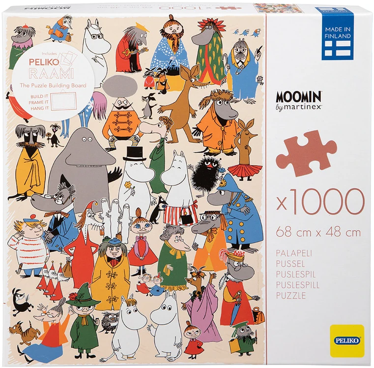 Muumi Moomin Muminas - Dėlionė 1000 detalių Klasės paveikslėlis (40855856)