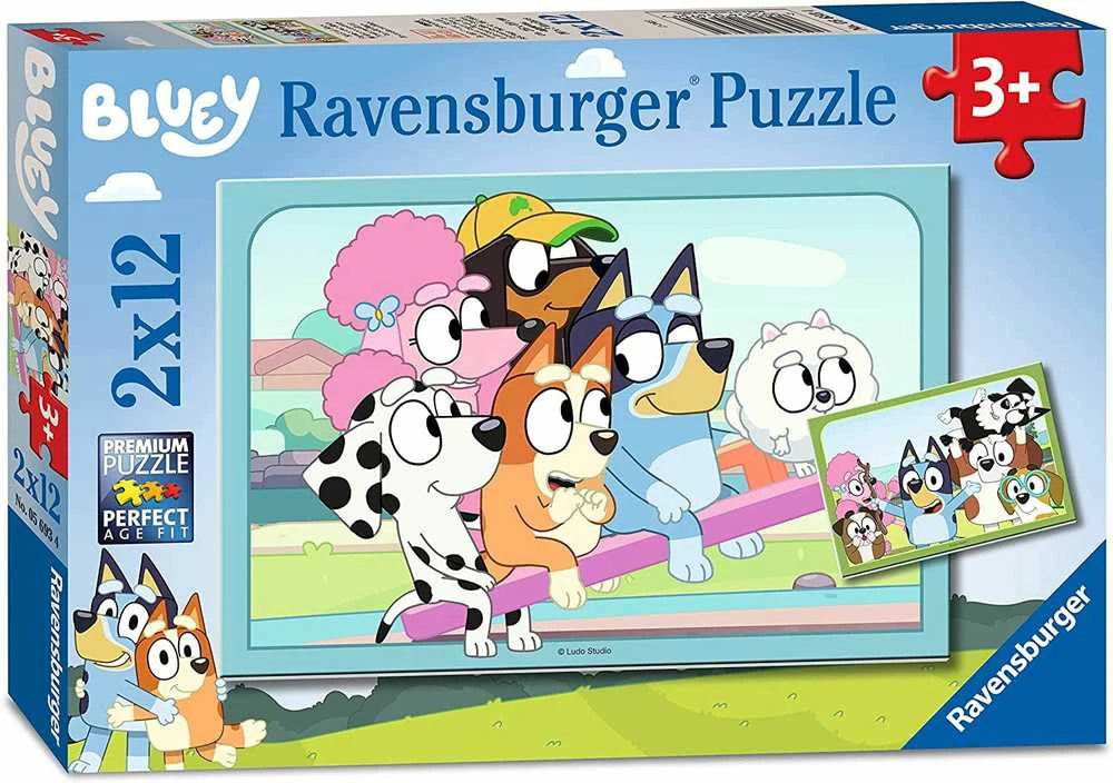 Ravensburger Dėlionė 2x12 vnt. - Bluey