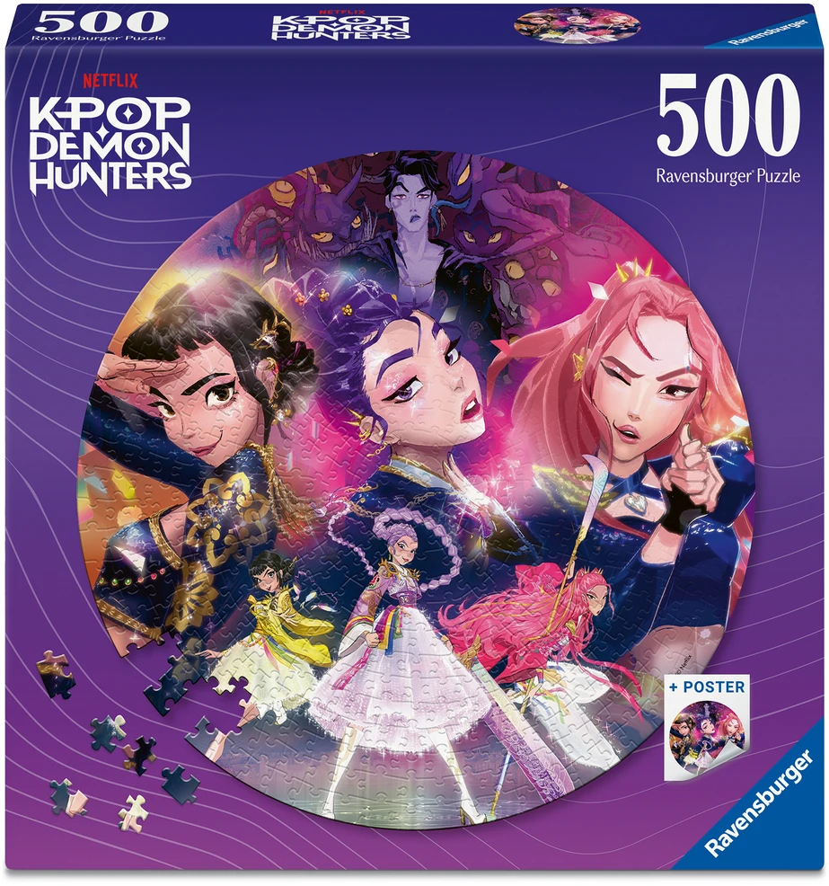 RAVENSBURGER Dėlionė dėlionė KPOP Demon Hunters 500det., 12002052