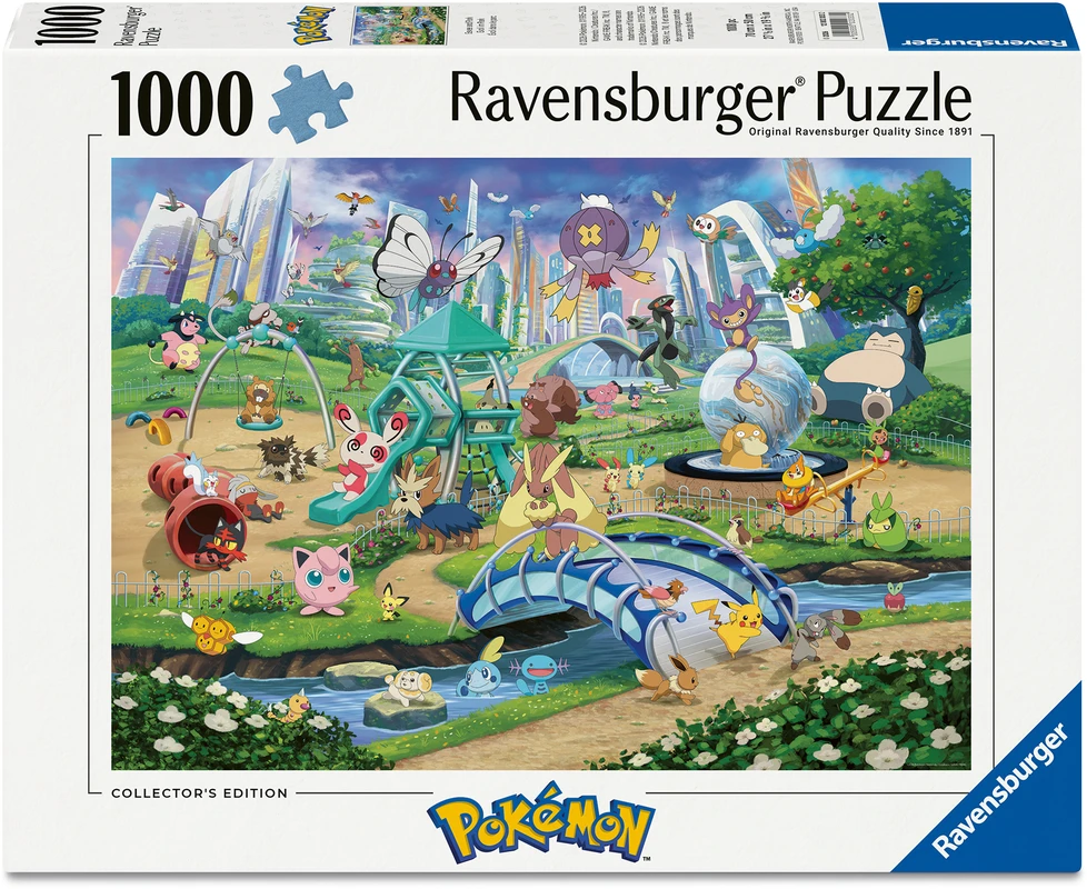 Dėlionė Ravensburger 2D galvosūkis 1000 pokemonų