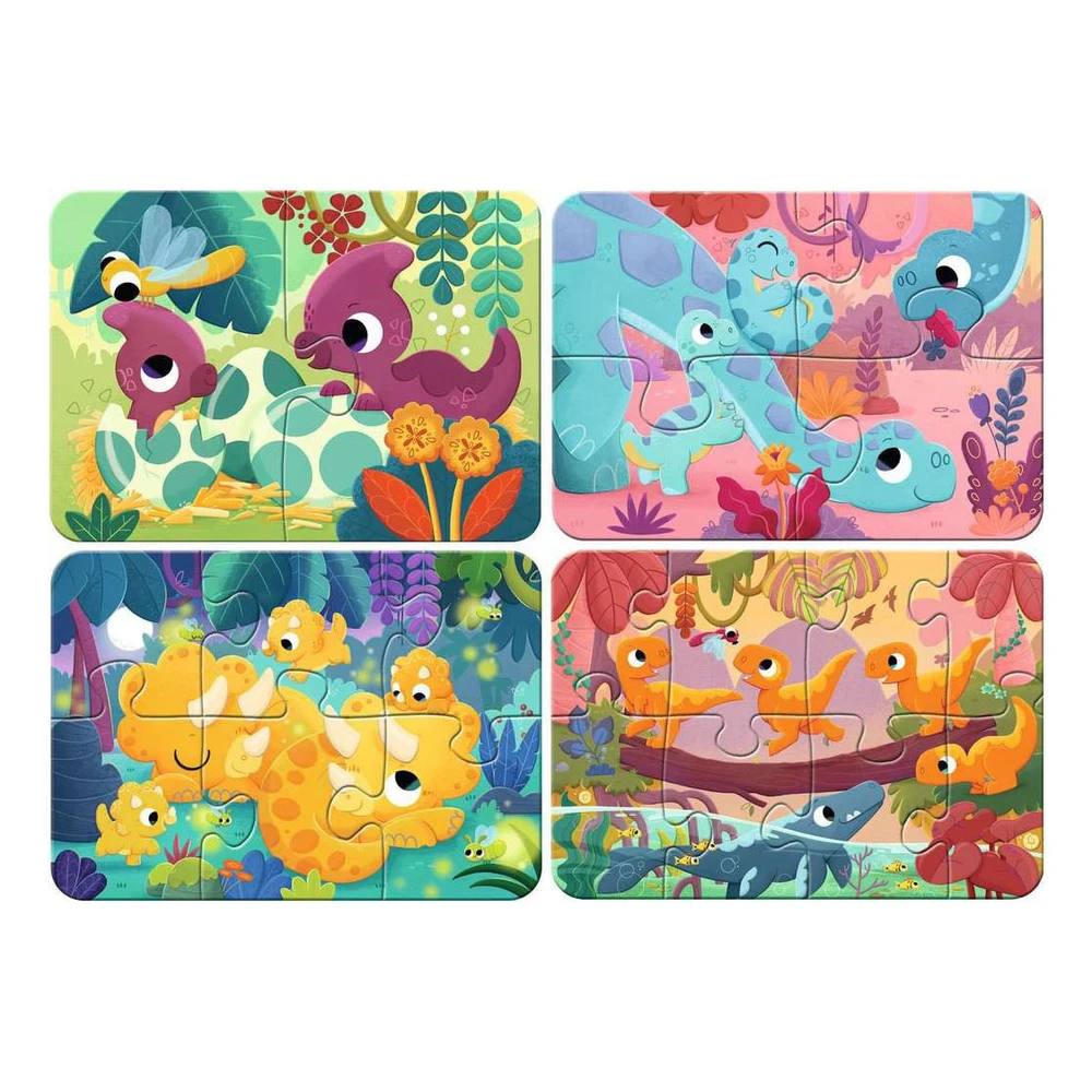 Ravensburger Dėlionė 20 vnt. - Mieli dinozaurai