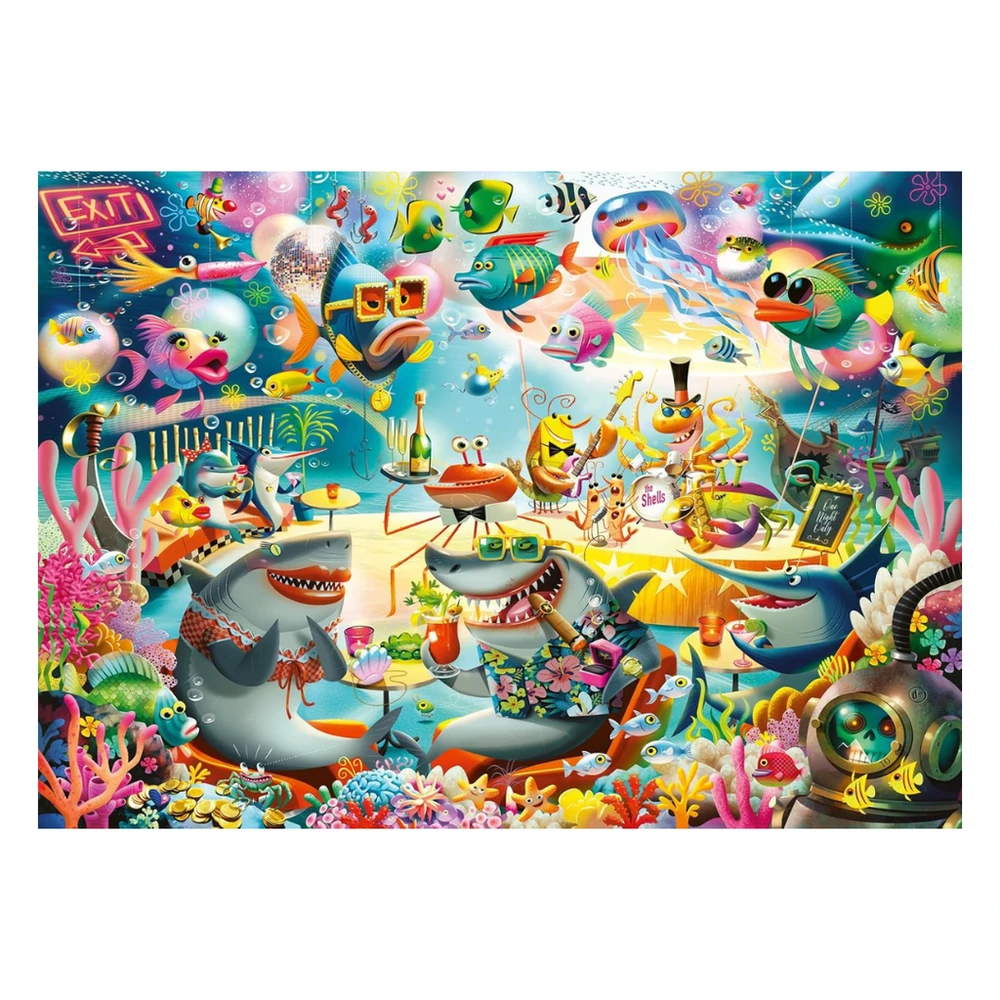 Ravensburger Dėlionė 1000 vnt. - Poilsio zona