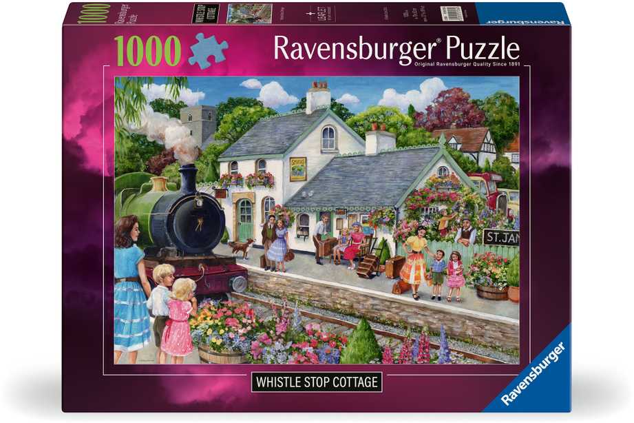 Dėlionė Ravensburger - Švilpuko stotelės namelis 1000p (12001726)