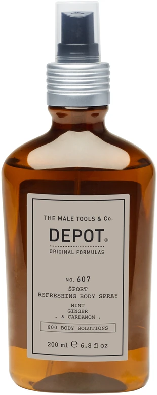 Depot No. 607 Sport gaivinantis kūno purškiklis, 200 ml