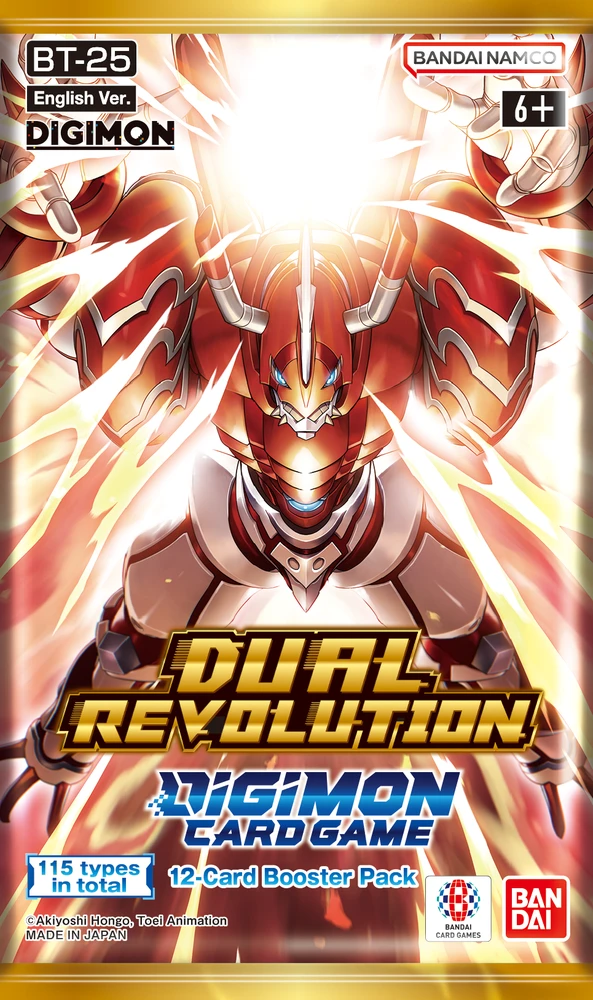 Bandai Tcg Digimon Card Game - Dual Revolution BT25 Booster