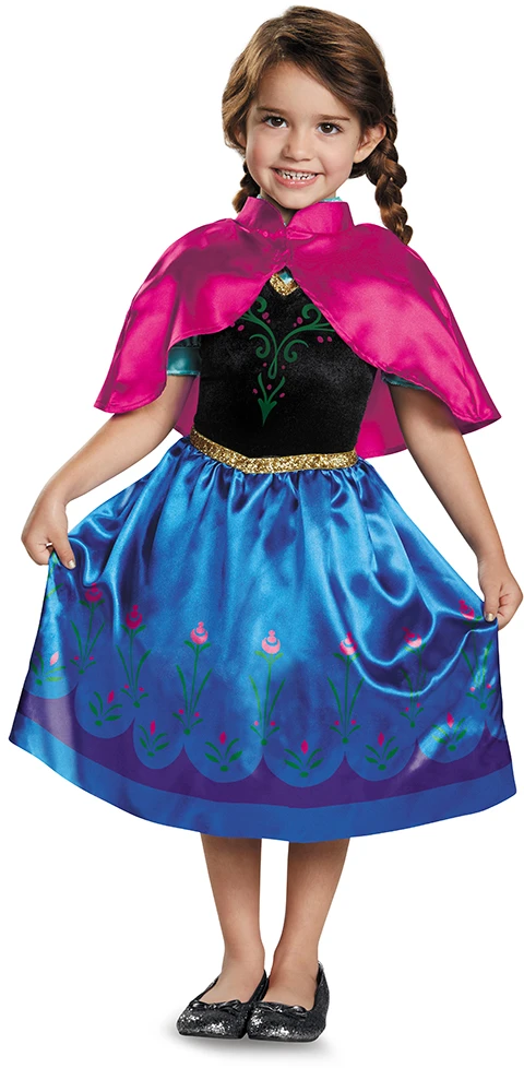 Disguise Strój karnawałowy Disney Kraina Lodu Anna Frozen princesė 98-110 cm (3-4 metai)