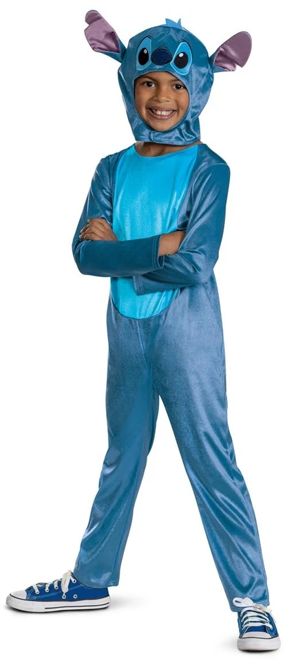 Disguise „Disney Lilo&Stitch“ karnavalinis kostiumas „Stitch“ kostiumas, puošni suknelė 127–136 cm (7–8 metai) „Kigurumi“