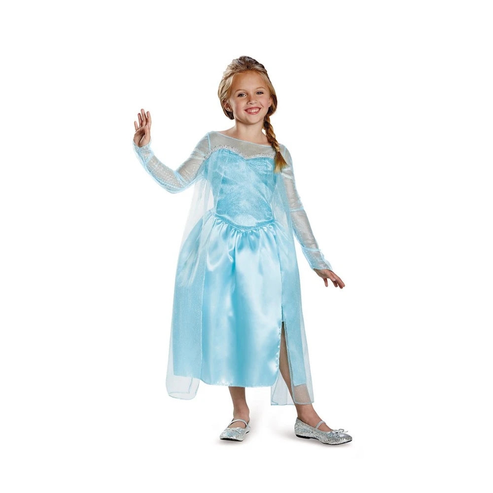 Disguise Disney Frozen Elsa Frozen princesės karnavalinis kostiumas 98-110 cm (3-4 metai)