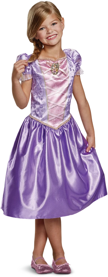 Jakks Pacific Disguise,Disney Persirengėlis - Klasikinis kostiumas - Rapunzel (104 cm) (140659M)