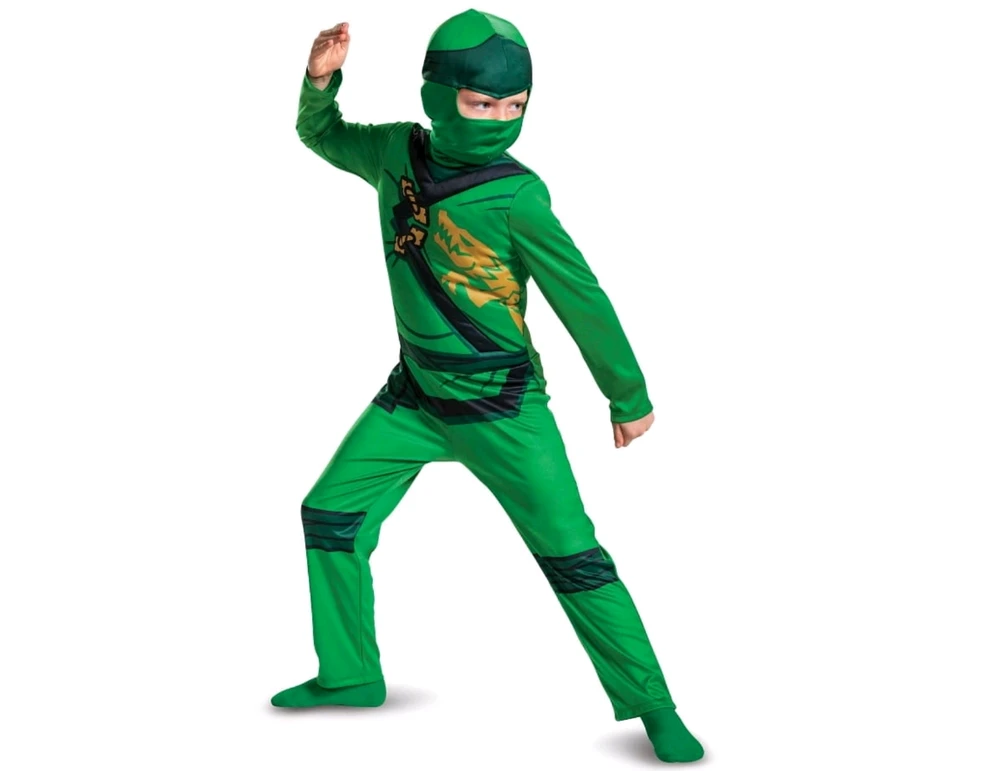 Disguise Vaikiškas kostiumas, karnavalinis kostiumas LEGO Ninjago Lloyd 94-103 cm 3-4 metai