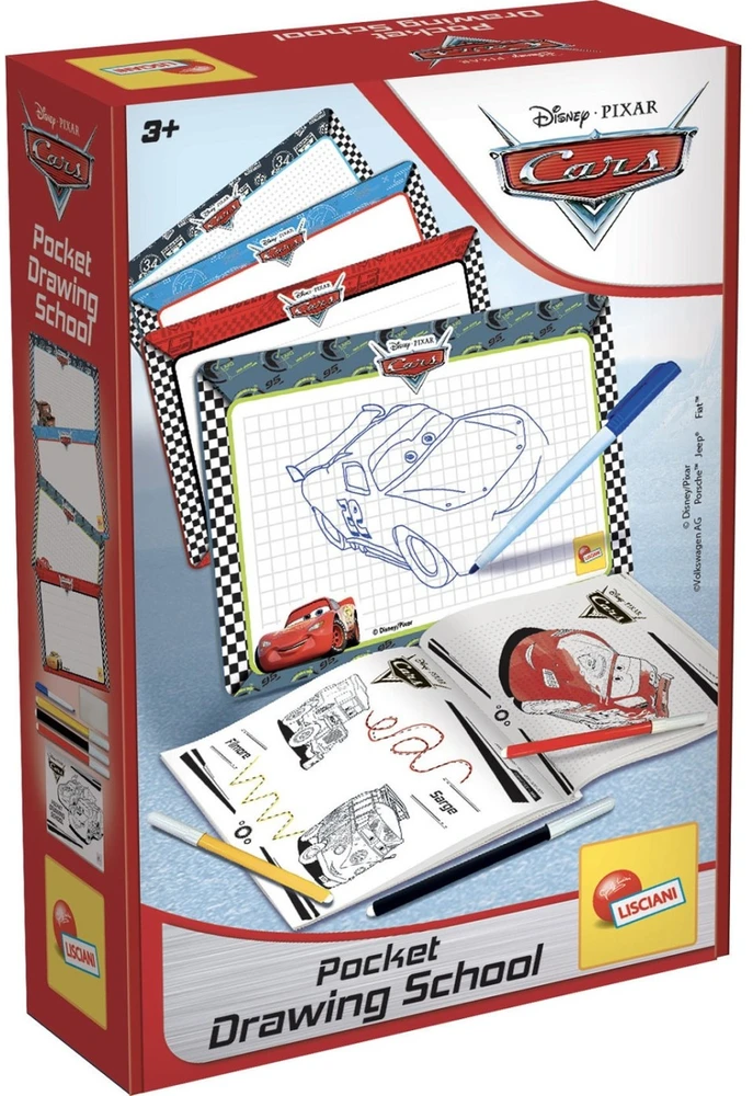 Disney Automobiliai – Kišeninio piešimo mokykla (92208)