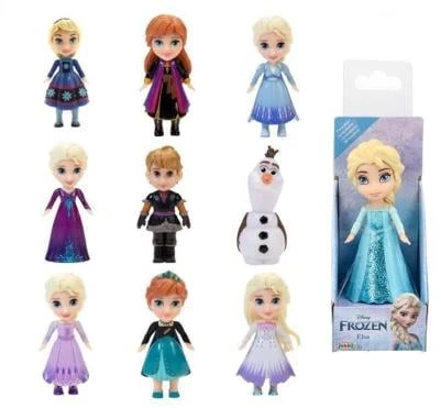 Disney Sušaldyta - 3"Mini lėlė (240394)