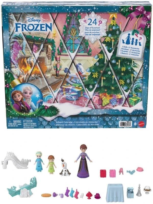 Mattel DISNEY FROZEN advento kalendorius (JLJ06)