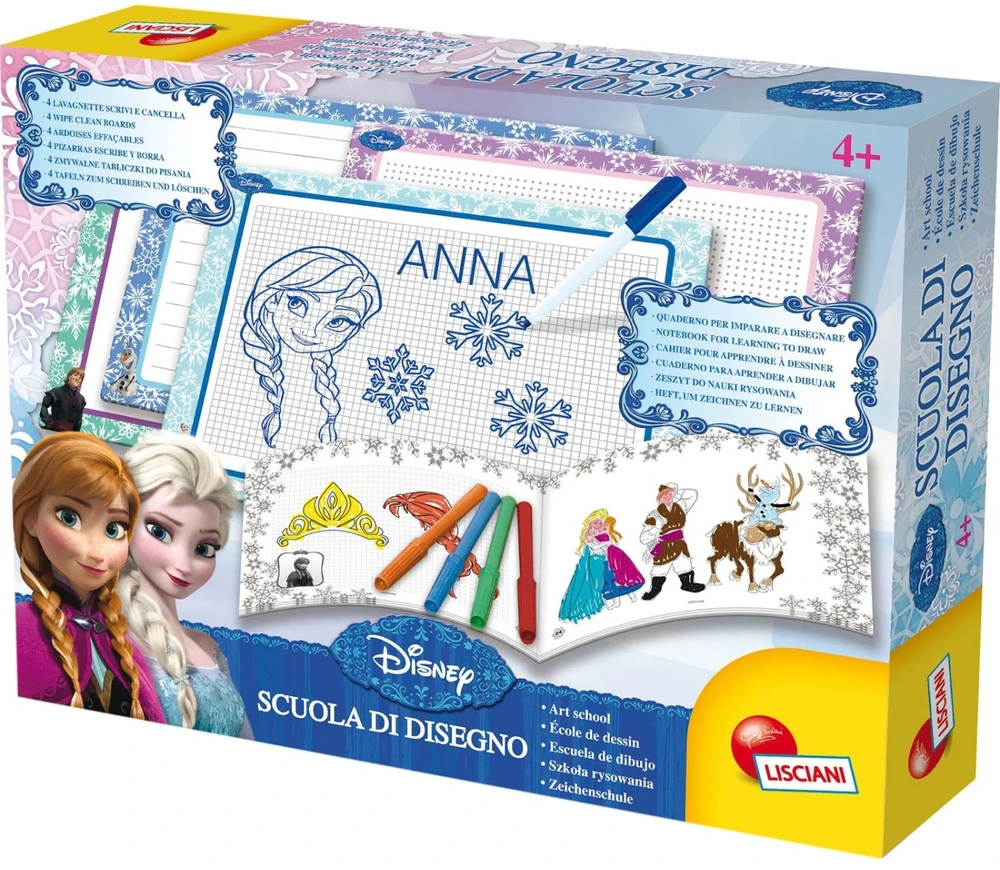 Disney Ledo šalis - Piešimo mokykla (47833)