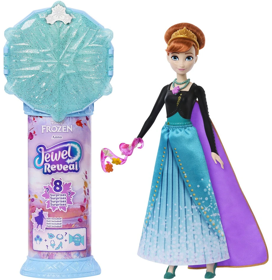 Mattel DISNEY FROZEN JEWEL REVEAL Anos siurprizas (JJY37)