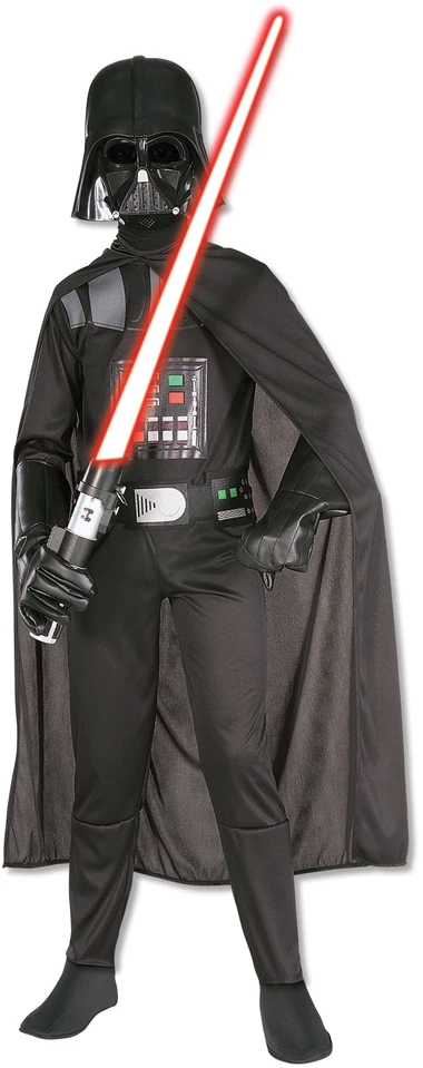 Disney Karnavalinis kostiumas Star Wars Star Wars Darth Vader kostiumas juodas maskuoklis 122-128 cm (7-8 metai)