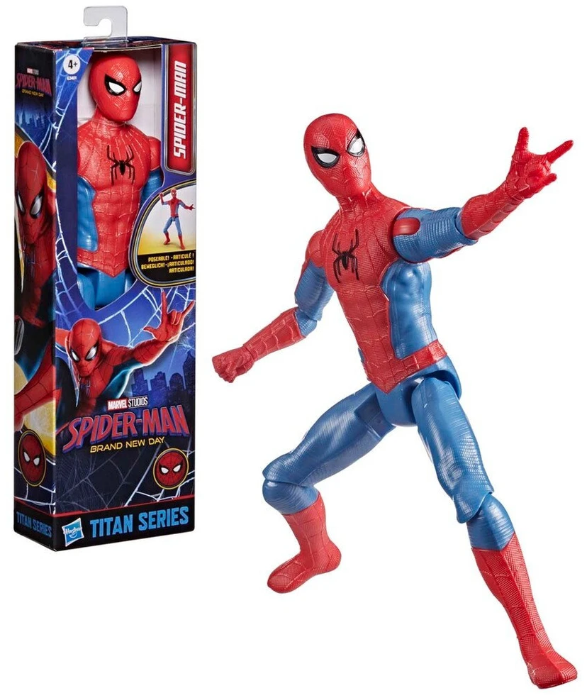SPIDER-MAN ŽMOGUS-VORAS Naujos dienos Gallagher figūrėlė Titan serija 29,2 cm