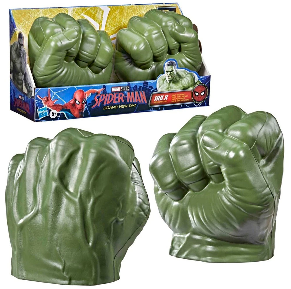 SPIDER-MAN ŽMOGUS-VORAS Naujos dienos vaidmenų žaidimas Hulk Gama Smash