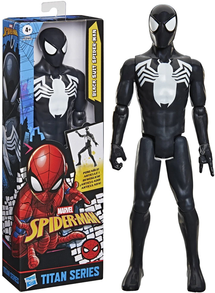 Disney HASBRO Figūrėlė Spider-Man Juodas Suit Titan Series