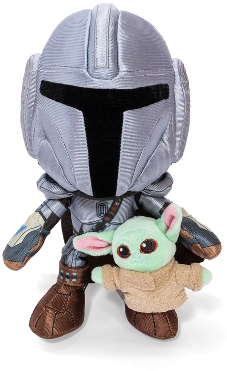 Simba Disney Mandalorian figūrėlė su mini Grogu 25 cm