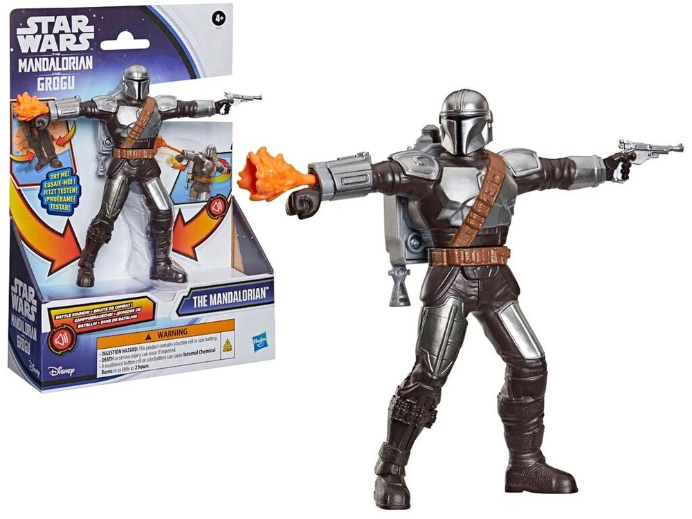 Star Wars Figure Deluxe FX Mandalorian 15 cm