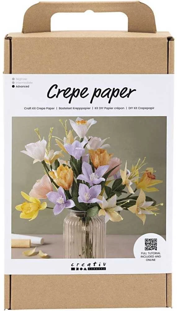 Diy Kitcreative Toys „Pasidaryk pats“ rinkinys – krepinis popierius, 1 vnt. (977534)