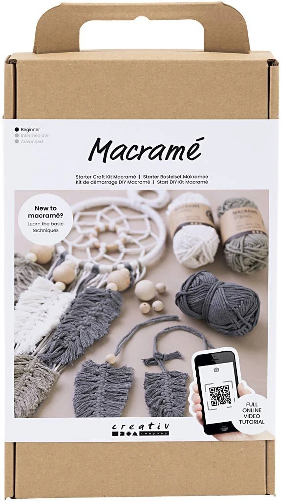 Diy Kitcreative Toys „Pasidaryk pats“ rinkinys – makramė (41477)