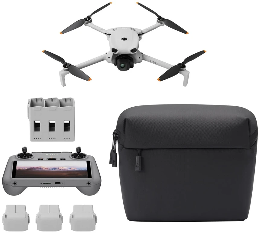 DJI LITO X1 Fly More Combo Plus dronas (su DJI RC 2 valdikliu)