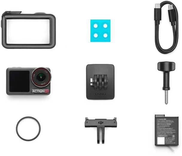 DJI Osmo Action 5 Pro standartinis derinys