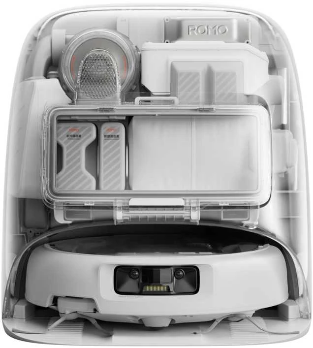 Plaunantis robotas siurblys su stotele DJI ROMO P  / CP.CR.00000052.01