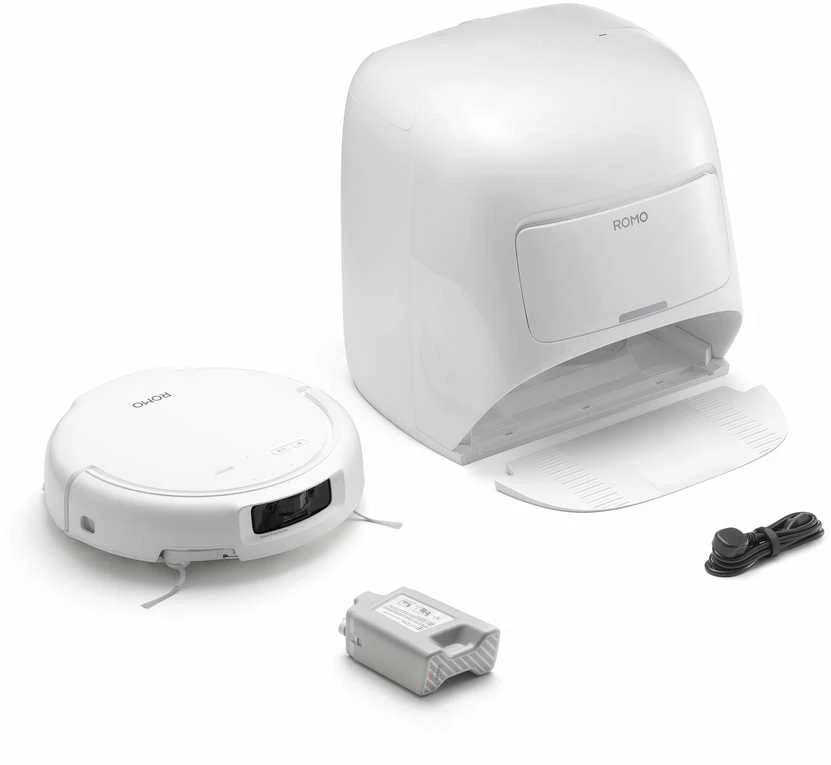 Plaunantis robotas siurblys su stotele DJI ROMO S I CP.CR.00000053.01