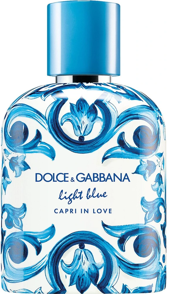 Dolce&Gabbana Dolce & Gabbana Light Mėlyna Capri In Love Pour Homme EDP parfumuotas vanduo vyrams, 100 ml