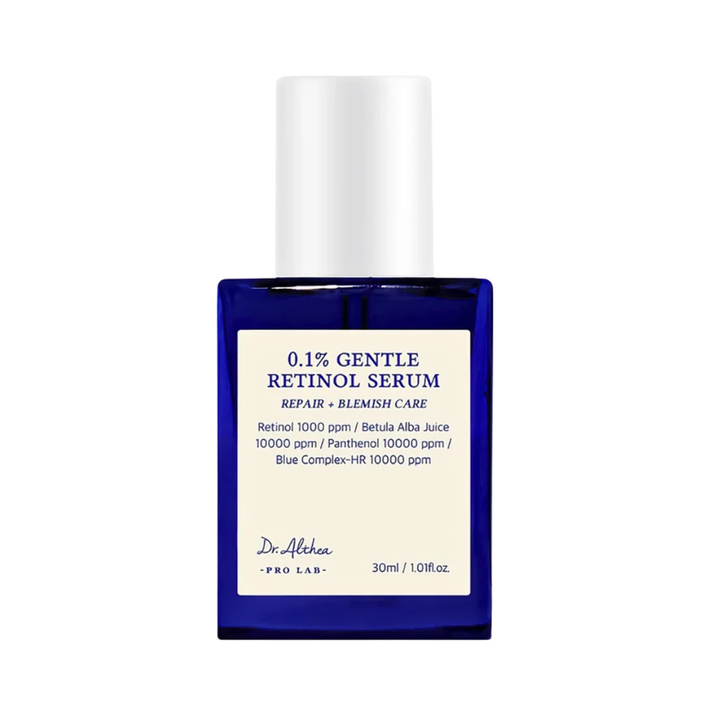 Dr. Althea 0.1% Gentle Retinol Serum retinolio veido serumas, 30 ml