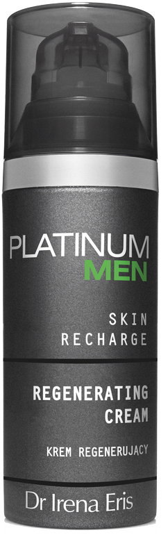 Dr Irena Eris Platinum Men Regenerating Kreminis regeneruojamasis veido kremas vyrams, 50 ml