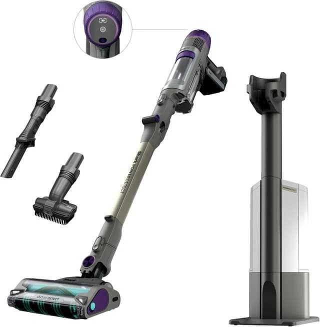 Belaidis dulkių siurblys Shark IP3251EUT, Pilkas su aukso spalvos ir violetiniais akcentais