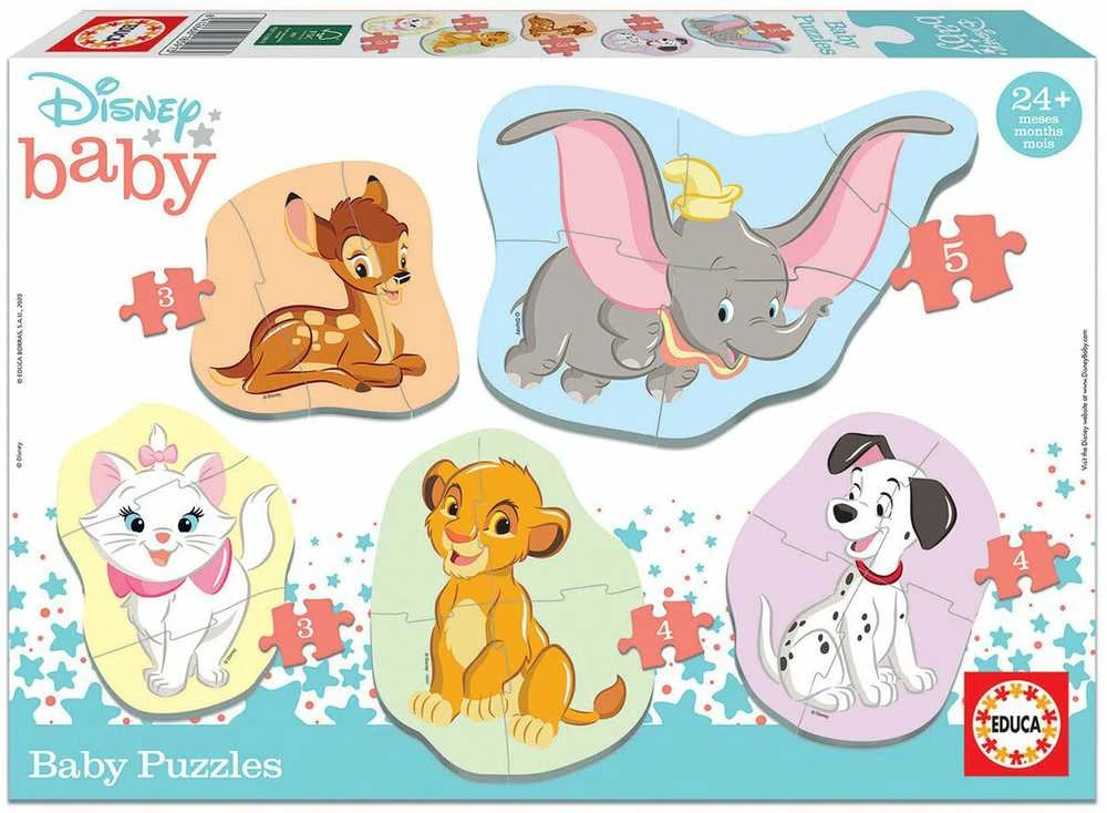 Educa dėlionė 19 vnt. - Disney baby
