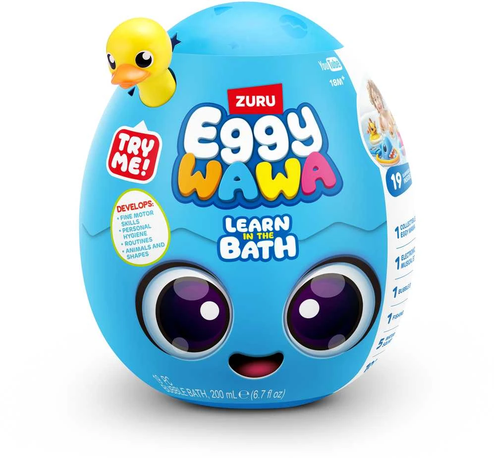 Zuru Eggy Wawa Surprise Egg Large - netikėtumų vonios žaidimų rinkinys