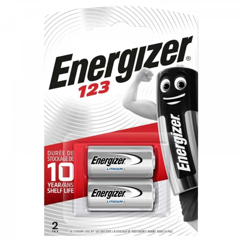 CR123 2BL ENERGIZER BAT.