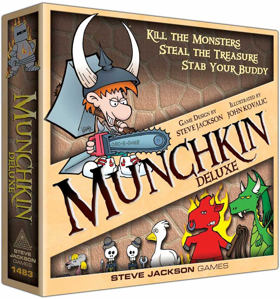 Asmodee Enigma Munchkin Deluxe (SJG1483)