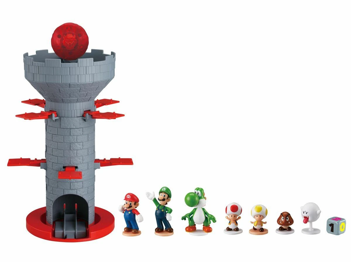 Epoch Stalo žaidimas Super Mario svyruojanti bokšto konstrukcija