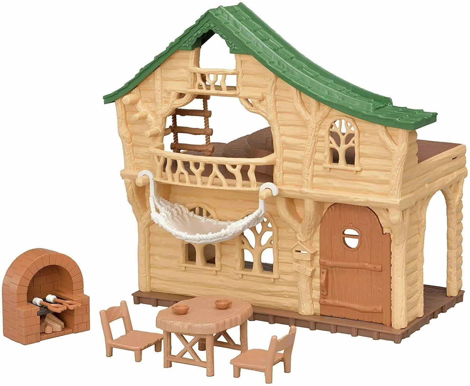 Epoch Sylvanian Families Namelis prie ežero