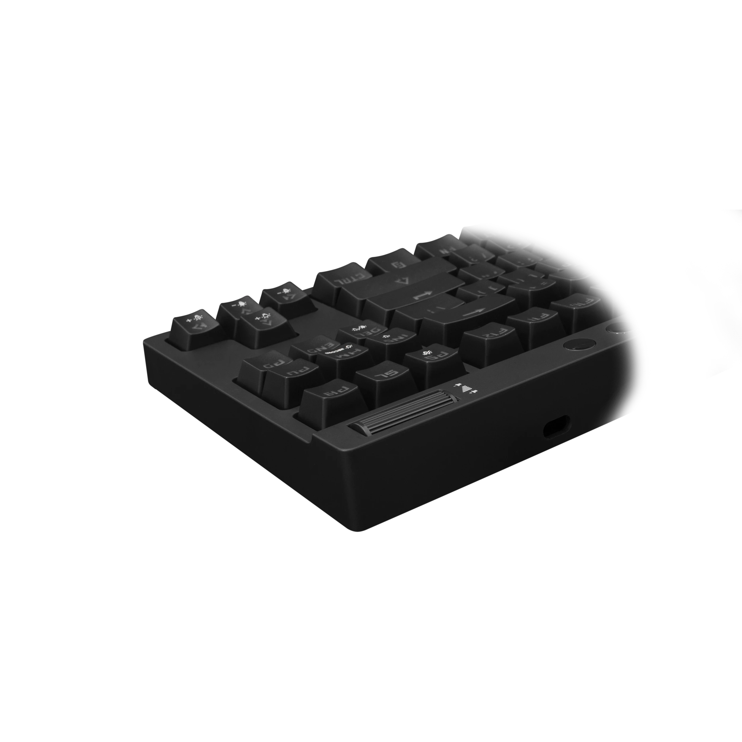 Mechaninė TKL RGB klaviatūra žaidimams eShark Kodachi, Red Switch (+10 Blue Switch), US išdėstymas