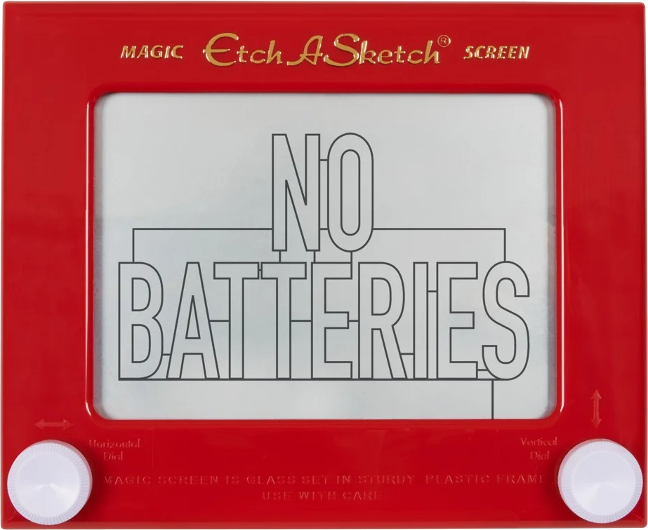 ETCH A SKETCH Magiška piešimo lentelė