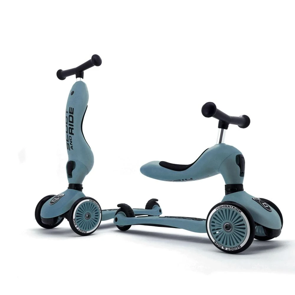 Paspirtukas - balansinis dviratukas Scoot & Ride Highwaykick 1 2in1 Steel 96271