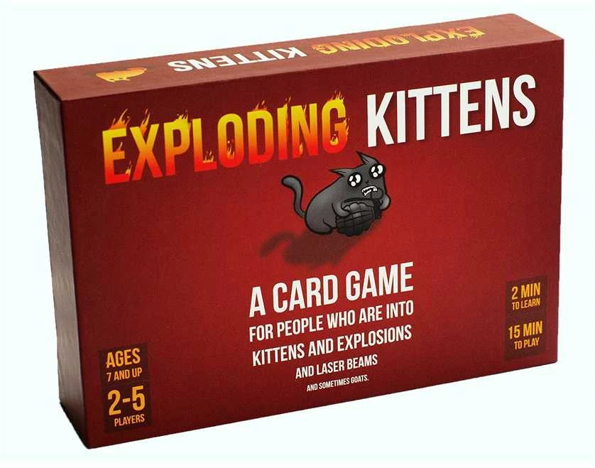 Exploding Kittens Asmodee sprogstantys kačiukai sprogstantys kačiukai originalūs Nordic (22)